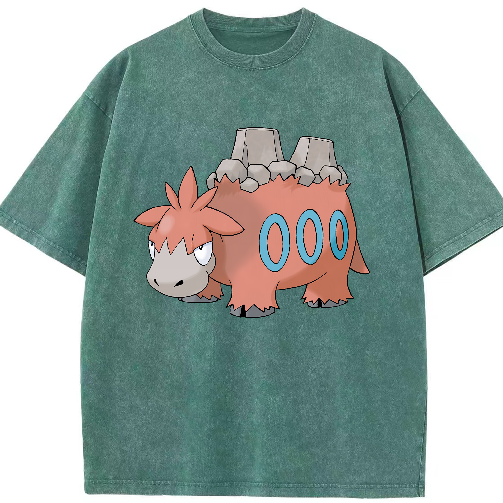 （画像用） ポケットモンスター Pokémon 綿100% ヴィンテージ風 半袖Tシャツ（フロントプリント）